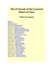 The Protocols of the Learned Elders of Zion YouTube