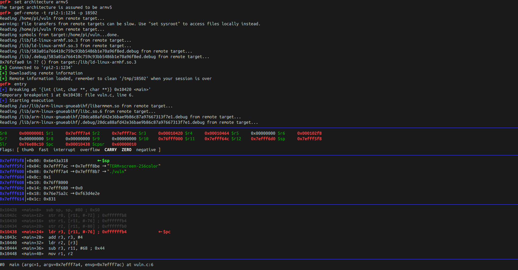 Howto GDB Remote Serial Protocol Embecosm