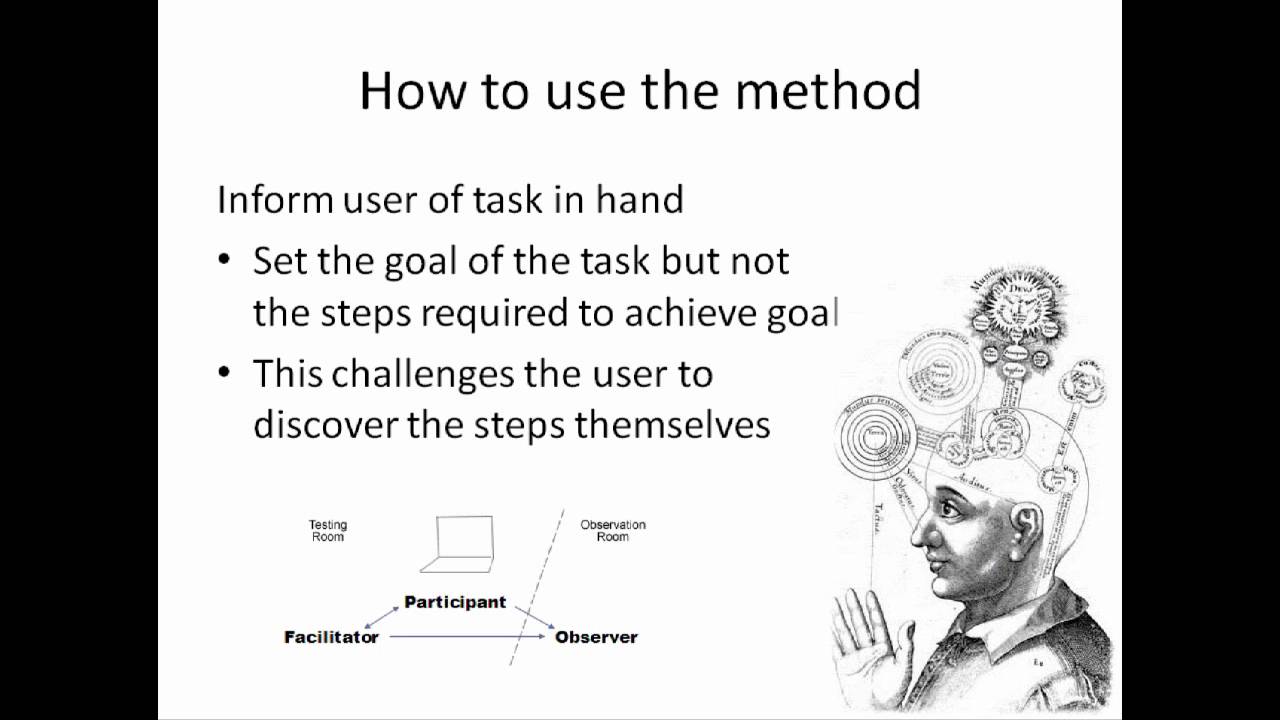 HCI Lecture 5 Think Aloud Protocol