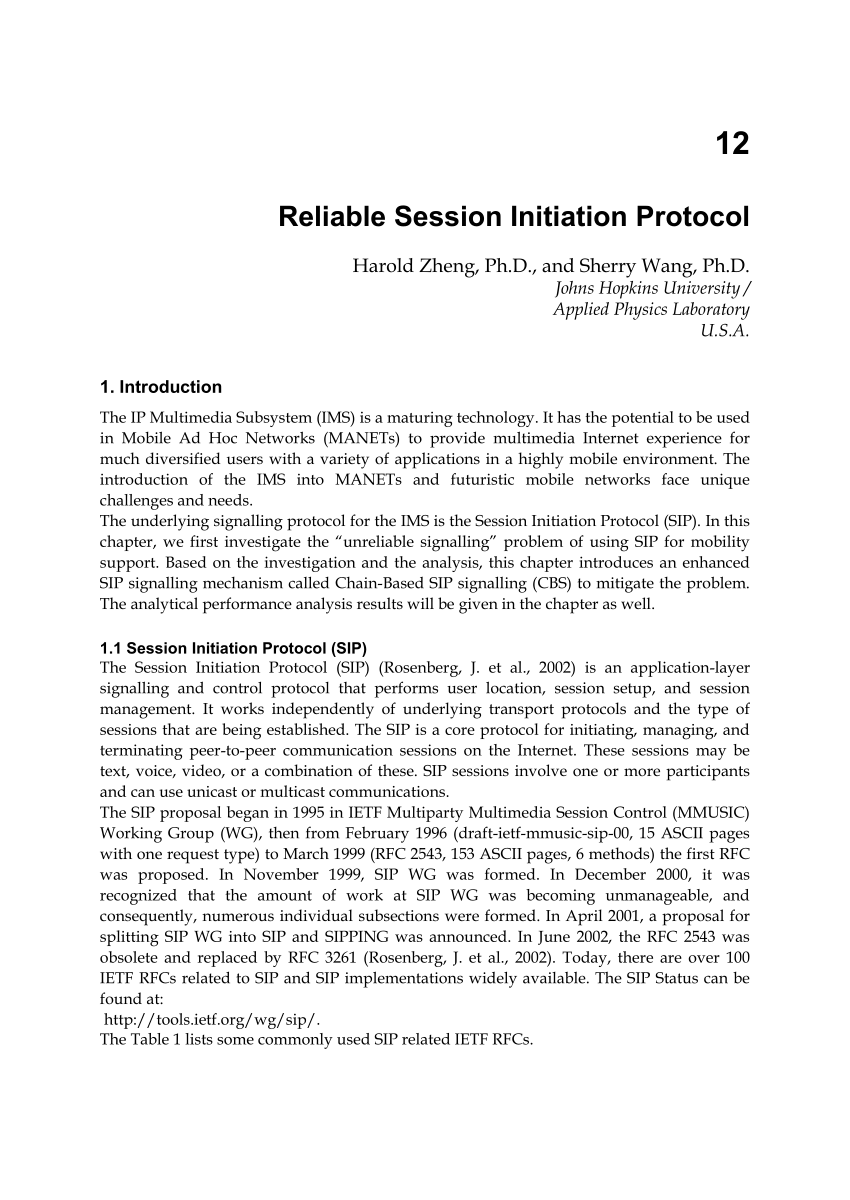 Sip Understanding the Session Initiation Protocol 4th