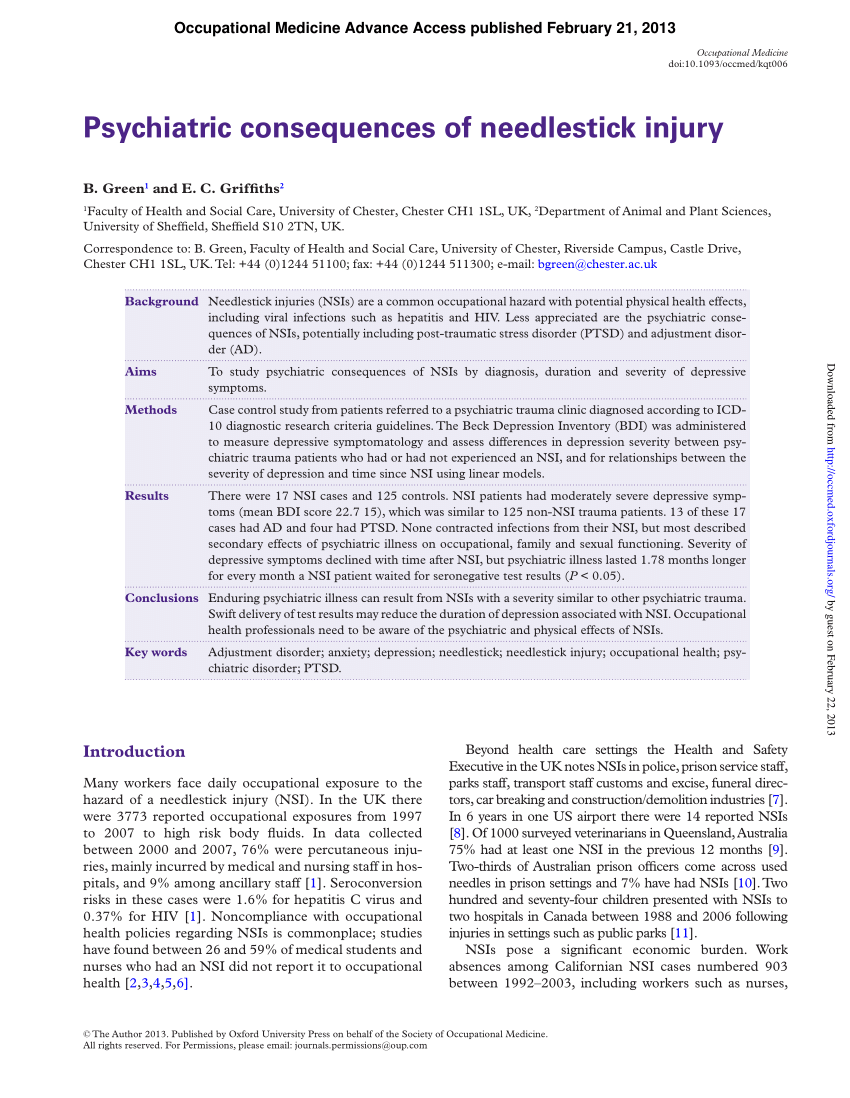 Knowledge Attitude and Practices about Needle Stick