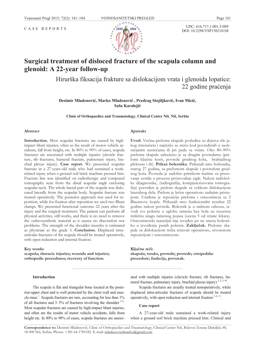 REHABILITATION GUIDELINES FOR PROXIMAL HUMERUS FRACTURE