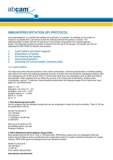 (PDF) Protocols book Abcam - ResearchGate