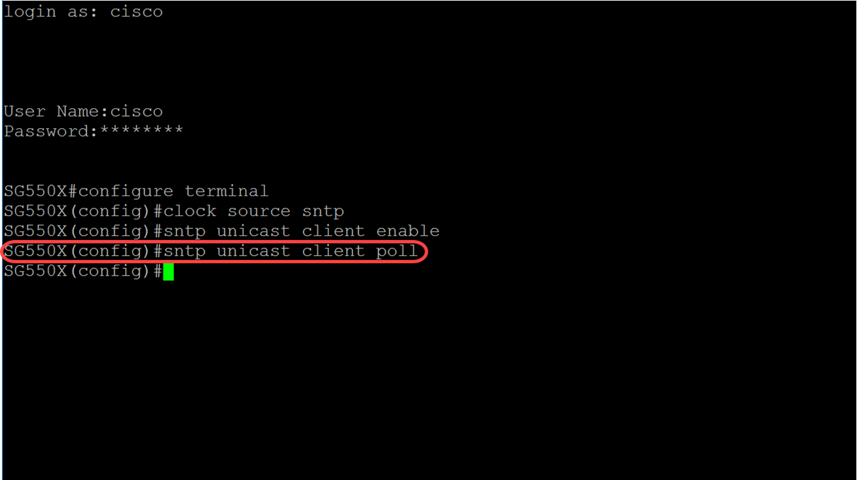 How to configure N-Series for SNTP (Simple Network Time